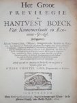 Willem Gerritsz Lams - Het groot previlegie en hantvest boeck van Kennemerlandt en Kennemer-gevolgh