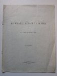 Krimpen, L. van. - De Westkapelsche zeedijk. Overdruk uit het weekblad "De Ingenieur", van 6 augustus 1904, no. 32.