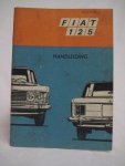diverse - Fiat 125 handleiding + supplement (4 foto's)