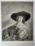 Captain William Baillie (1723-1810). after Frans Hals (1582-1666) - Antique print, etching | Portrait of Frans Hals, published 1765, 1 p.