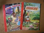 onbekend - 2 titels uit serie Sprookjesland:  - Roodkapje - Hans en Grietje