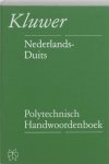 Onbekend - Polytechnisch handwoordenboek / Nederlands-Duits