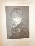 antique print (prent) - Sarah Bernhardt.