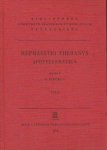 Hephaestion Thebanus/Pingree, David - Apotelesmatica. Vol. I: Apotelesmaticorum Libri Tres. vol. II: Apotelesmaticorum epitomae qvuattor. Edidit D. Pingree
