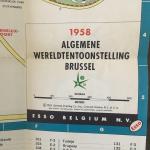  - Esso Algemene Wereldtentoonstelling Brussel 1958  Plattegrond