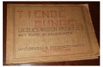 Speenhoff, J.H. - Tiende bundel - liedjes wijzen prentjes met piano-begeleiding