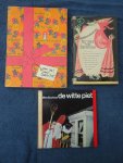 Bouhuys, Mies, et al. - De witte Piet/ Het boek voor Sinterklaas/ Kris Kras Sint Nicolaasboek. 3 boeken.