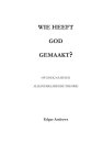 Edgar Andrews - Wie heeft God gemaakt?
