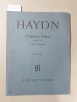 Haydn, Joseph: - Klavier - Trios :