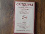 Lier, R. van; e.a. - Criterium nummer 3-4 jaargang 1945-'46