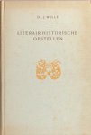 Wille. J. - Literair-historische opstellen.