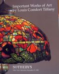 Sotheby's ,dec. 1998 - Important Works of Art by Louis Comfort Tiffany