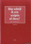 Heuvel, J.H.J. van den - Hoe schrijf ik een scriptie of these?