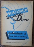 REES, B. VAN (E.A.), - Denkend doen. Werktuigkunde deel II.