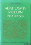 Hooker, M.B. - Adat Laws in Modern Indonesia