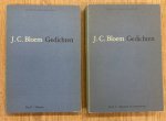BLOEM, J.C. - Gedichten. Bezorgd door A.L. Sötemann en H.T.M. van Vliet. Deel 1: teksten Deel 2: Apparaat en commentaar. [Monumenta Literaria Neerlandica I,I en I,2]