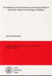 Hermanson, Jan - The Interplay of Social Science and Personal Belief in Gordan W. Allport's Psychology of Religion Hermanson, Jan - The Interplay of Social Science and Personal Belief in Gordan W. Allport's Psychology of Religion