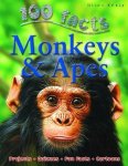 Miles Kelly, Camilla de La Bedoyère - 100 Facts Monkeys & Apes