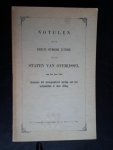 - Notulen van de eerste gewone zitting van de Staten van Overijssel van het jaar 1940 - Notulen van de eerste gewone zitting van de Staten van Overijssel van het jaar 1940
