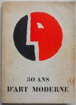 Langui Em. - 50 Ans d`art moderne Exposition universelle et internationale de Bruxelles Palais International des Beaux-Arts 17 avril-21 juillet 1958 + Catalogue + Planches 219 pp