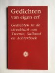 Wonink, Harry (samensteller) - Gedichten van eigen erf / Gedichten in de streektaal van Twente, Salland en Achterhoek