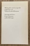 HERMANS - JANSSEN, FRANS A. EN ROB DELVIGNE. - Bibliografie van de verspreide werken van Willem Frederik Hermans.