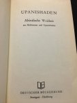 Alfred Hillebrandt - Upanishaden, altindische weisheit, aus Brâhmanas und Upanishaden