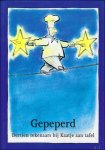  - Gepeperd, Dertien tekenaars bij Kaatje aan tafel