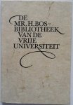 Stellingwerff J - De Mr H Bos Bibliotheek van de Vrije Universiteit