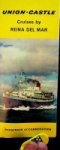 Union Castle Line - Brochure Union-Castle RMS Reina del Mar