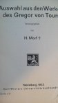 Morf H. - Auswahl aus den werken des Gregor von Tours Morf H. - Auswahl aus den werken des Gregor von Tours