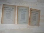 Flentge, J; Wattjes, J.G. (redactie) - Denken en Leven, 1935/1 + 1935/6 + 1934/6