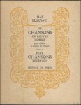 NORGE / Max Elskamp - Six chansons de pauvre homme pour celebrer la semaine de Flandre.