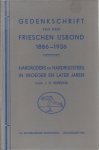 Rijpkema, J.H. - Gedenkschrift van den Frieschen IJsbond 1886-1936 -Hardrijders en hardrijdsters in vroeger en later jaren