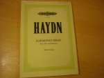 Haydn; Franz Joseph (1732-1809) - Messe B-Dur; (Harmonie Messe); für vierstimmigen Chor, Soli, Orchester und Orgel; Klavierauszug (George Gohler)