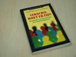 Geffen, Grethe van - Verschil  moet er zijn - kritische succesfactoren voor diversiteitsmanagement