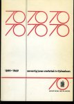 Centraal Bureau voor de statistiek (samengesteld door) - 1899-1969 Zeventig jaren statistiek in tijdreeksen