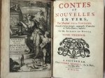 La Fontaine, Jean de; Hooghe, Romeyn de (1645-1708) - [After Romeyn de Hooghe, Fabels, Fables] Contes et nouvelles en vers, Amsterdam Pierre Brunel 1709, [4]+[12]+236, [8]+273+[3] pp.