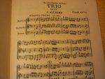 Arrieu; Claude (1903–1990) - Trio en Ut; pour Hautbois, Clarinette & Basson
