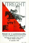  - 4 boekjes Concours Hippique en keuringen Utrecht - 1972-1974