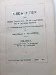 Steketee, A. (wijlen docent) - Gedachten over val en verlossing. Gedachten over onzen diepen val en de verlossing, die in Christus Jezus is, naar aanleiding van eenige hoofdstukken  uit de Heilige Schrift.