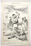 Braakensiek, Johan (1858-1940) - [Original lithograph/lithografie by Johan Braakensiek] Het Opium-verbod in China, 2 December 1906, 1 pp.