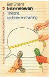 Emans, Ben - Interviewen - theorie, techniek en training