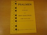 Koelewijn; Bert - Psalmen voor Keyboard en orgel