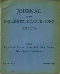  - Journal of the English Folkdance and Song Society vol 6 no 2 1950