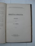Klemming, G.E. - Kongl. Bibliothekets handlingar. 6. Arsberättelse för ar 1883. Bibliografi; Birgitta-literatur. Samengebonden met: Id. Birgitta-literatur. Bibliografi af -
