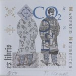 Israel, Peter. - Exlibris voor Manfred Neureiter. Israel, Peter. - Exlibris voor Manfred Neureiter.