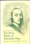 Pope, Alexander - The Prose Works of Alexander Pope Vol.II