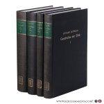Dittrich, Ottmar. - Geschichte Der Ethik. Die Systeme der Moral vom Altertum bis zur Gegenwart. Erster Band: Altertum bis zum Hellenismus. Zweiter Band: Vom Hellenismus bis zum Ausgang des Altertums. Dritter Band: Mittelalter bis zur Kirchenreformation. Vierter B...