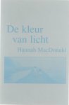 Hannah MacDonald K Gommers et al - De kleur van licht